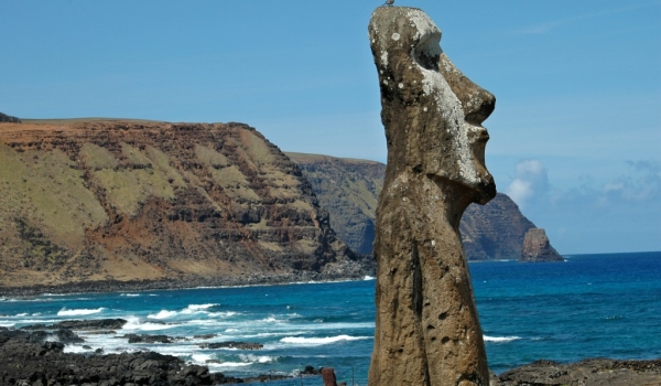 Moai near Ahu Tongariki