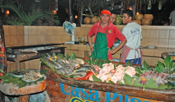 Boracay Restaurant fresh seafood