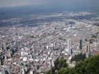 Bogota-view from Monserrate