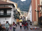 Typical Street of Bogotá