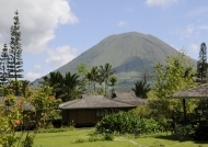 Active Lokon Volcano