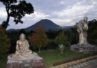 Sculptures & Lokon Volcano