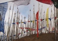 Chelela Pass-Prayer flags