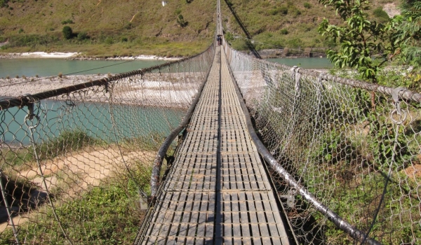 Punakha longest bridge
