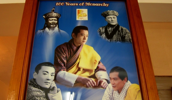 Five Kings of Bhutan