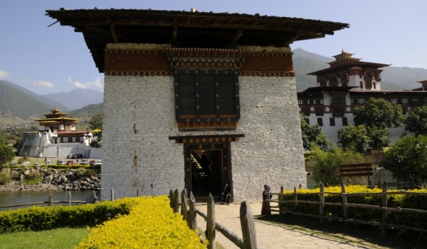 Entrance Bridge & Dzong