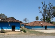 Houses near Kanha
