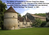 Fontenay Abbey – Introduction