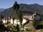 View of Trongsa Dzong
