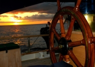 Sunset on Board