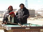 Tibet Playing Billiards