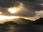 Sunset in « La Digue »