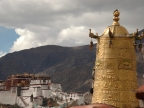 Potala from Jokhang temple