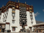 Potala from its inside yard