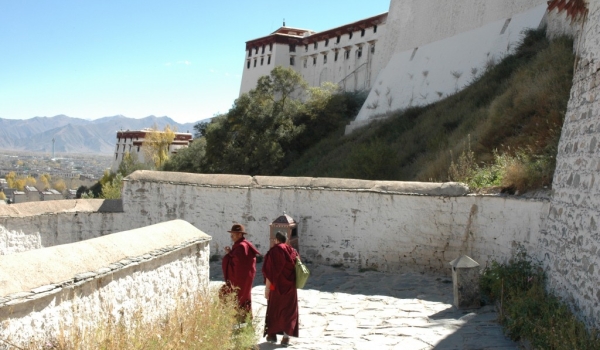 Monks around the Potala
