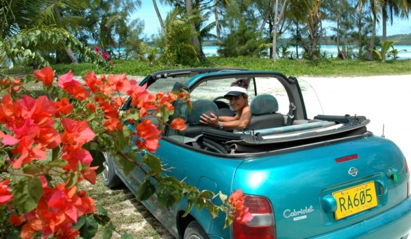 Driving in Aitutaki