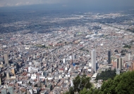 Bogota-view from Monserrate