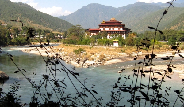 Punakha rivers confluence