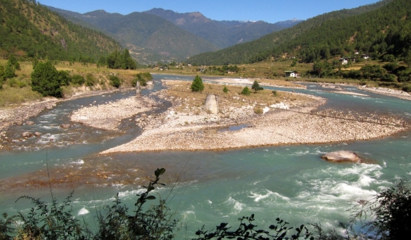 River banks near Punakha