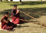 Tibetan horn (dungchen)
