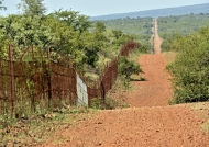 Mozambique fence with S.A.