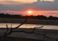 Sunsets in South Luangwa…