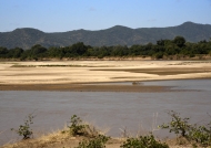 South Luangwa River and the Chindeni mountains