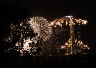 July 14th-Eiffel Tower fireworks